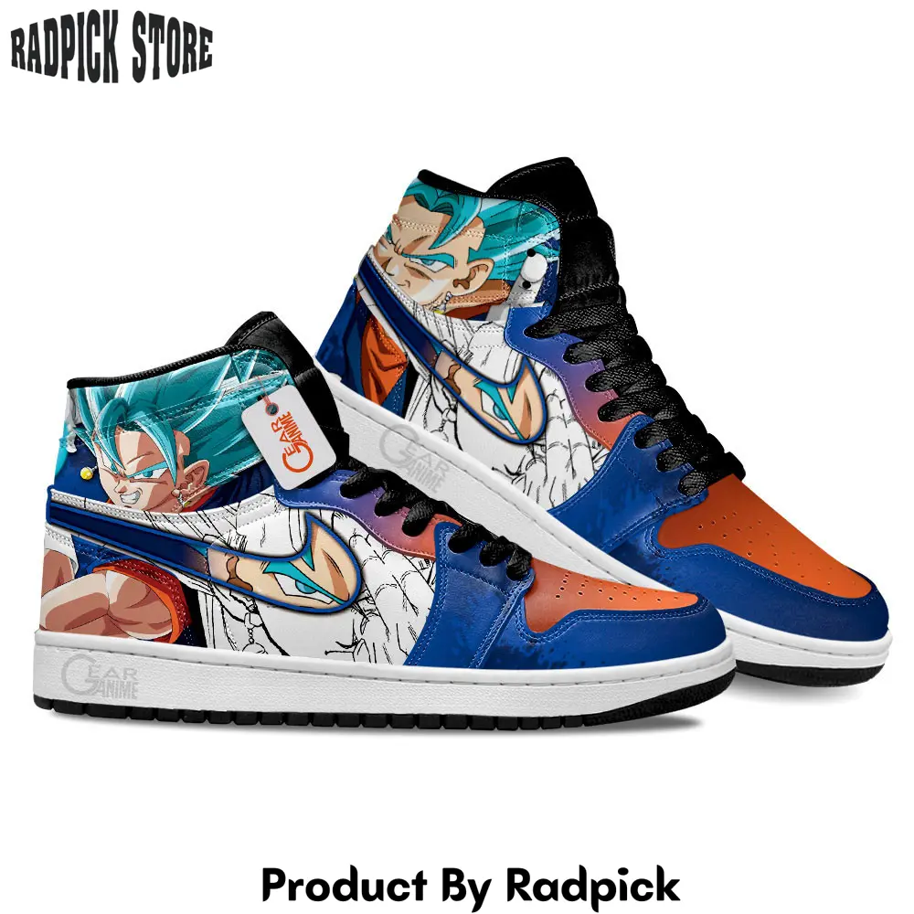 Vegito air jordan high top sneakers anime mn21  rp0356384